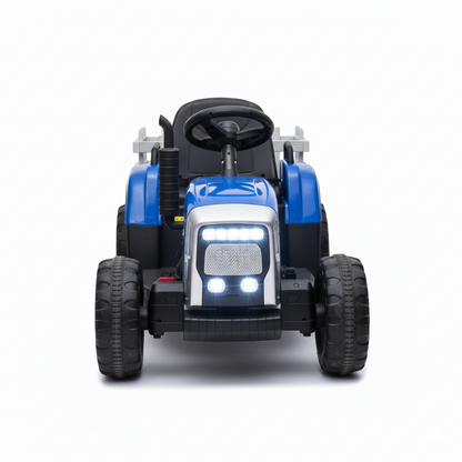 Tracteur électrique enfant, Bleu