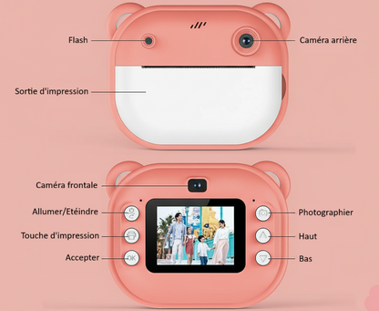 Appareil photo enfant, modèle "Print"